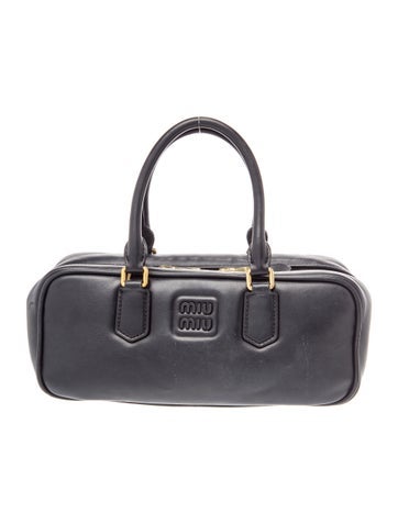 Leather Top Handle Bag