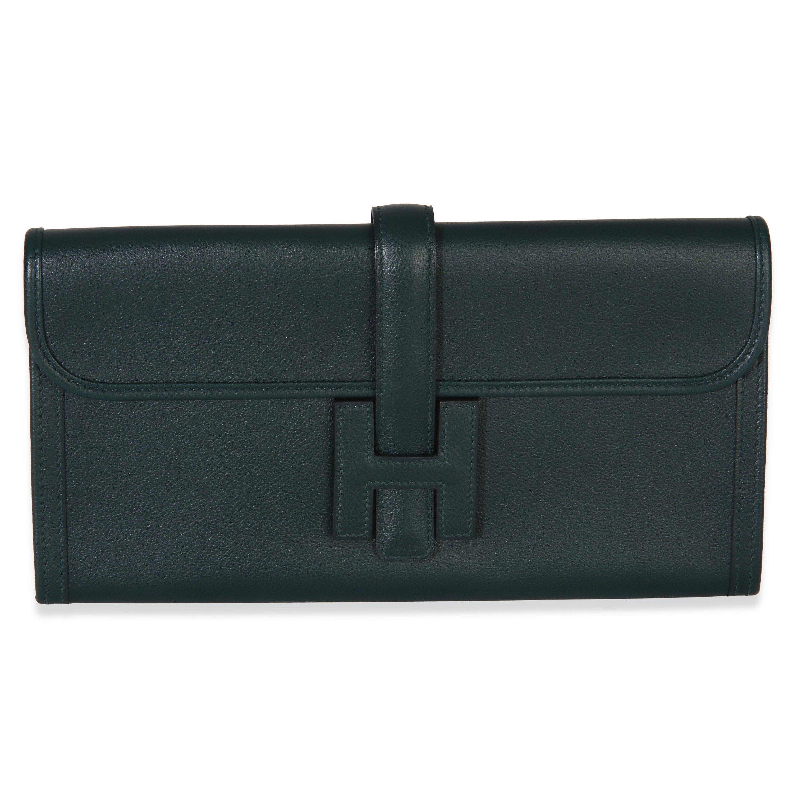 Hermes Vert Cypress Evercolor Jige Elan 29