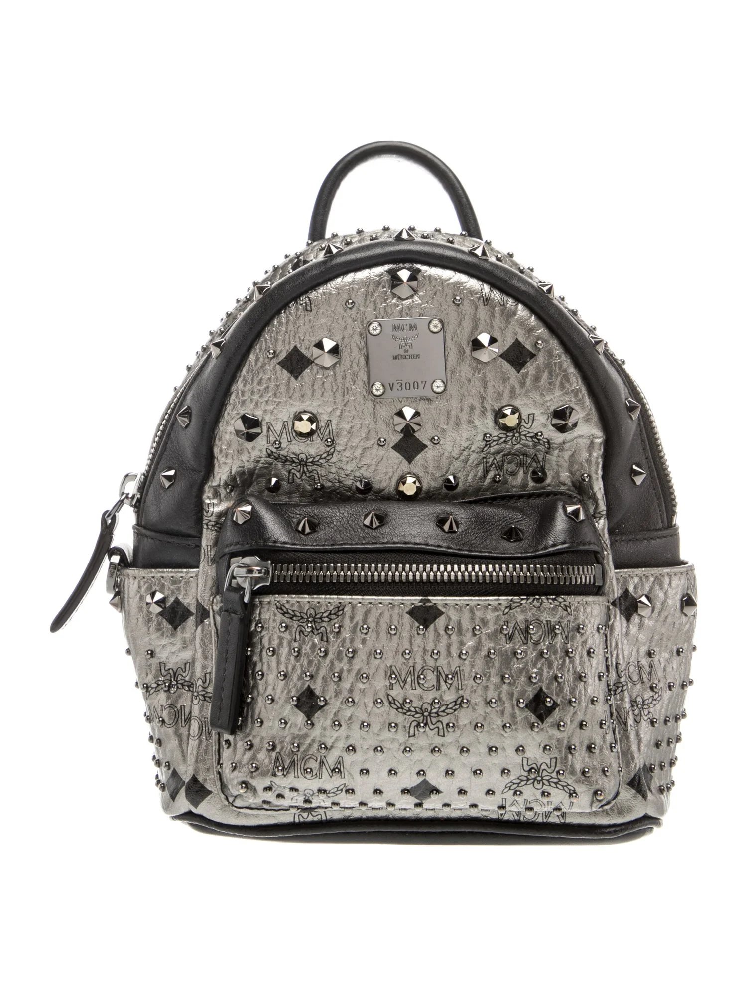 MCM Leather Backpack