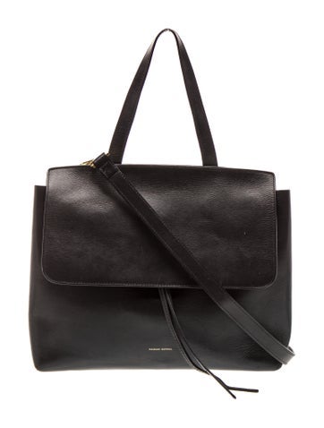 Leather Top Handle Bag