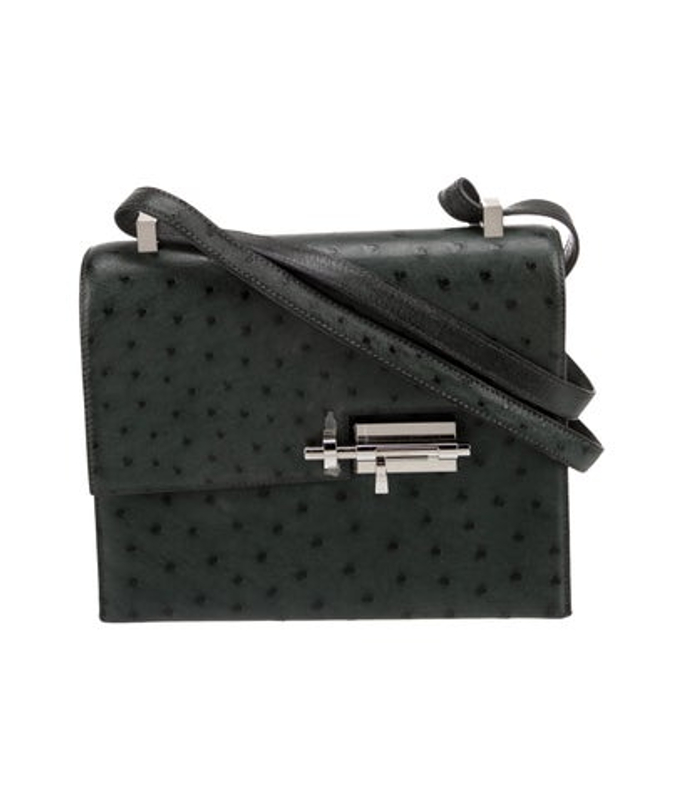 Hermes Ostrich Verrou 23