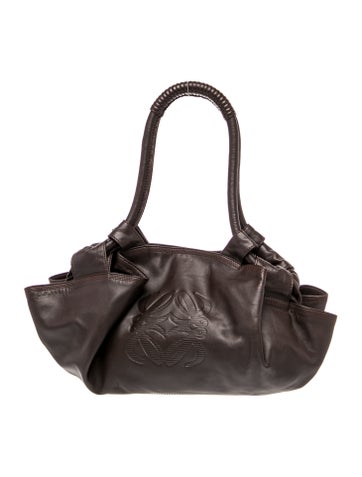 Leather Top Handle Bag Vintage