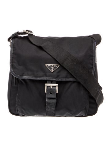 Tessuto Nylon Crossbody Bag Medium