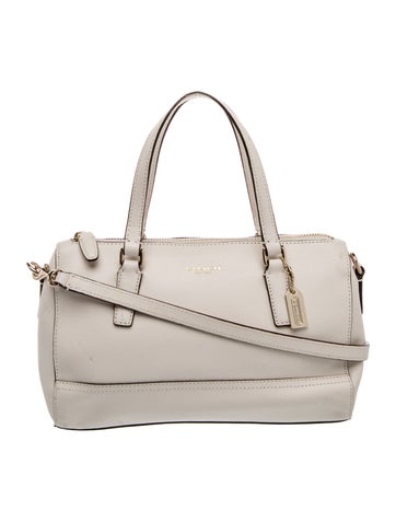 Leather Top Handle Bag