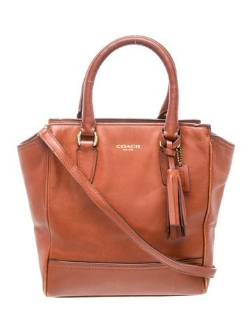 Leather Top Handle Bag