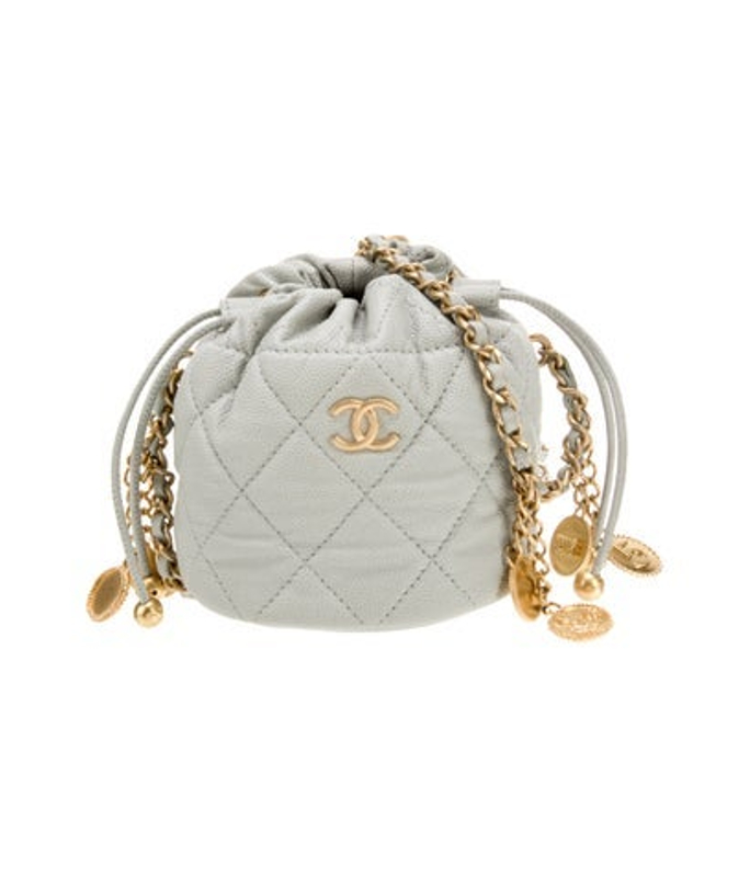 Chanel Mini Caviar Bucket Bag