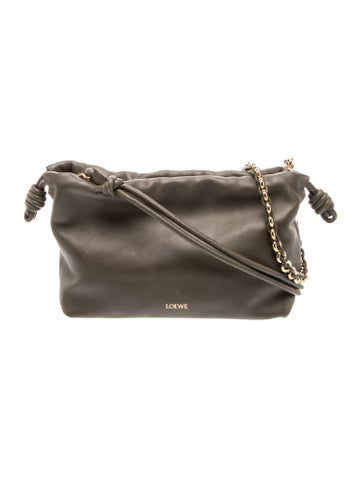 Leather LOEWE Flamenco Medium 2025