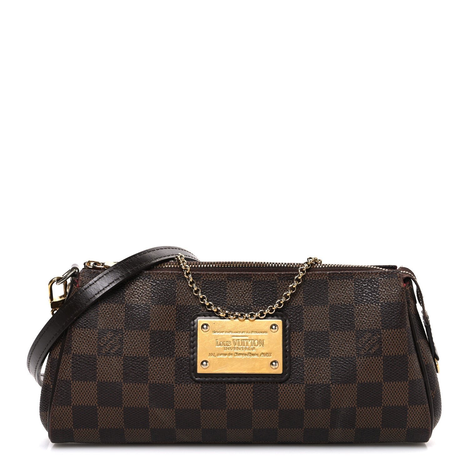 Louis Vuitton Damier Ebene Eva Clutch
