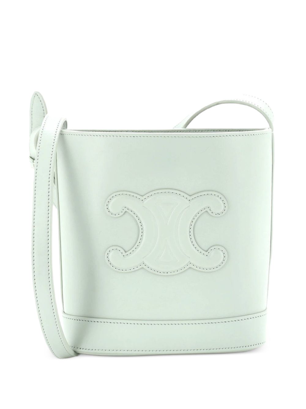 Cuir Triomphe Leather Small bucket bag