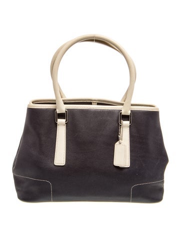 Leather Top Handle Bag