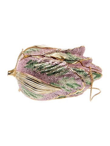 Judith Leiber Crystal Tulip Minaudiere