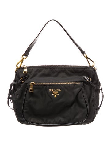 Tessuto Nylon Top Handle Bag