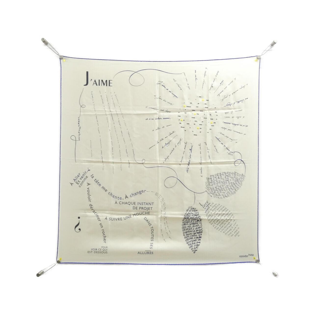 Hermès Carre de Notes Carre Scarf