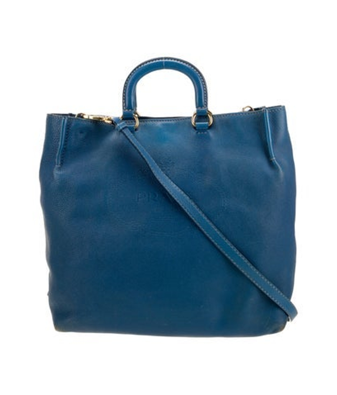 Prada Soft Calf Leather Tote