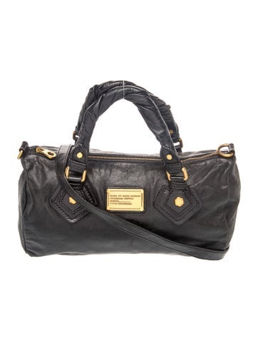 Leather Top Handle Bag