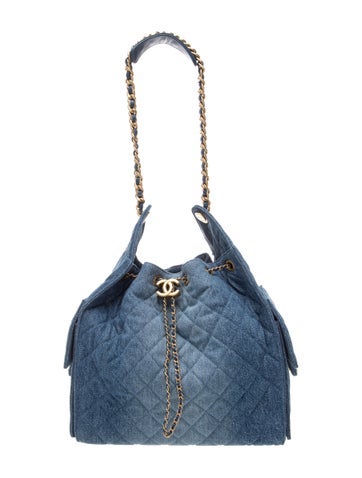 Medium Denim 25 Hobo w/ Pouch