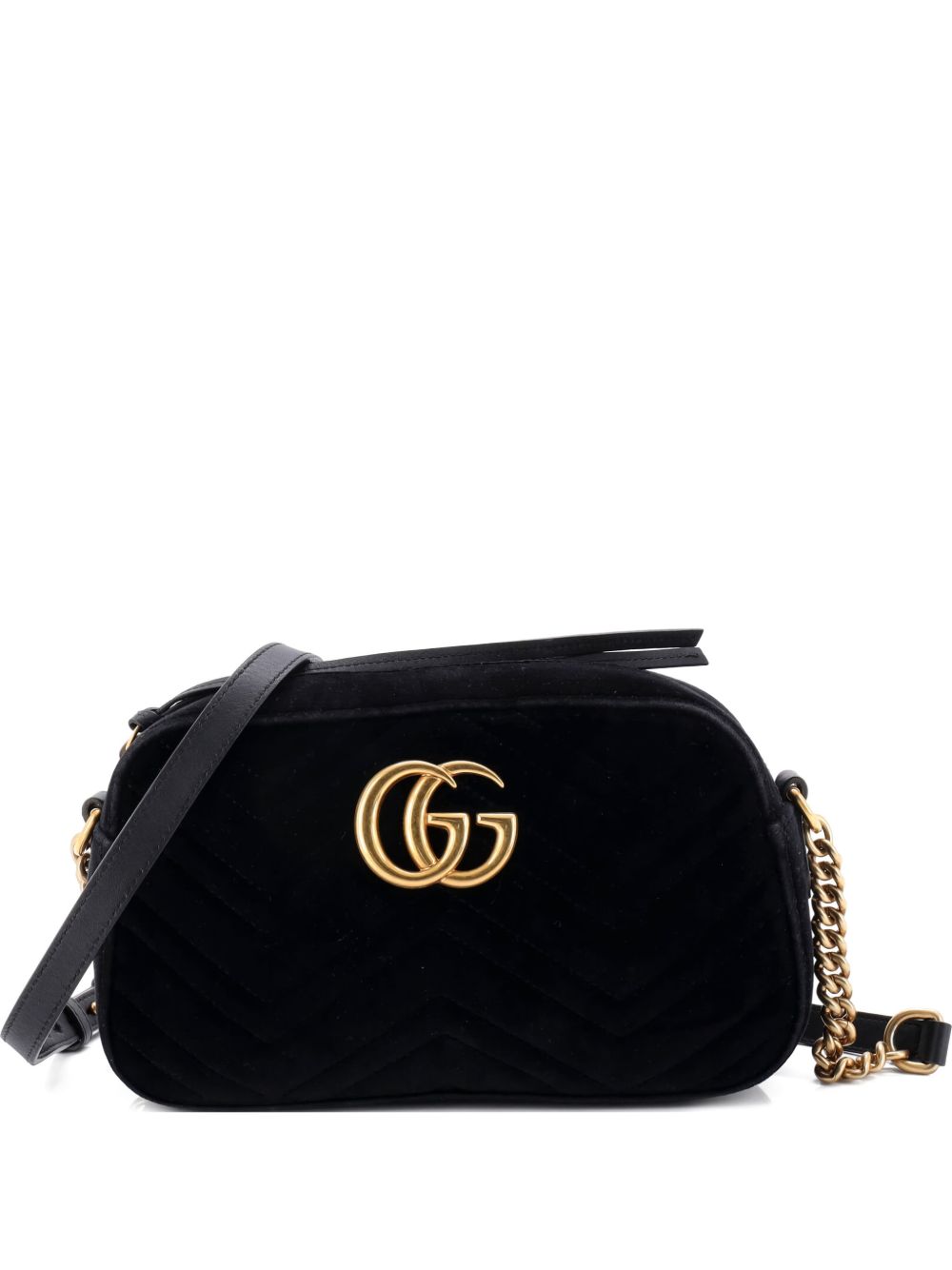 GG Marmont Shoulder Bag Matelasse Velvet Small crossbody bag