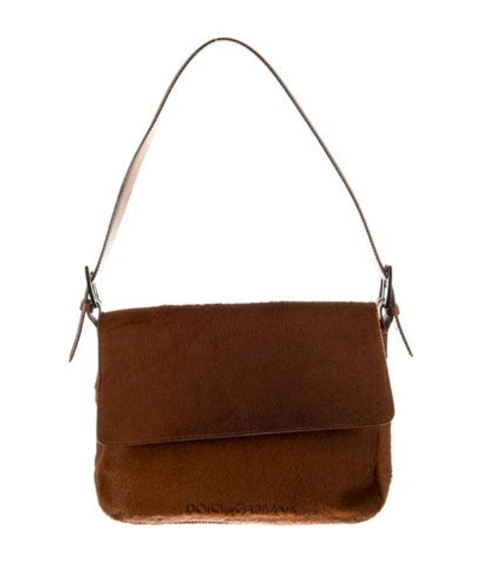 Dolce & Gabbana Gabbana Ponyhair Shoulder Bag
