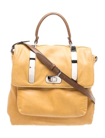 Marni Leather Top Handle Bag