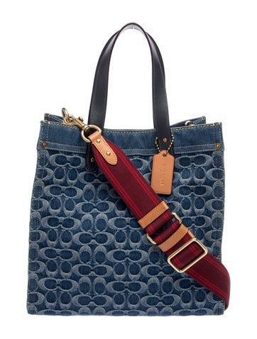 Denim Bucket Bag