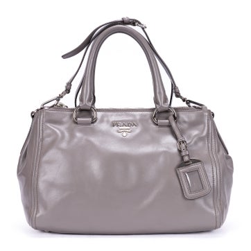 Leather Cabas Crossbody