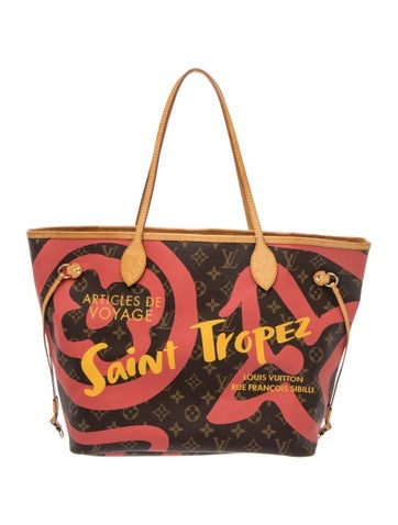 LV Monogram Saint Tropez Neverfull w/Pouch MM