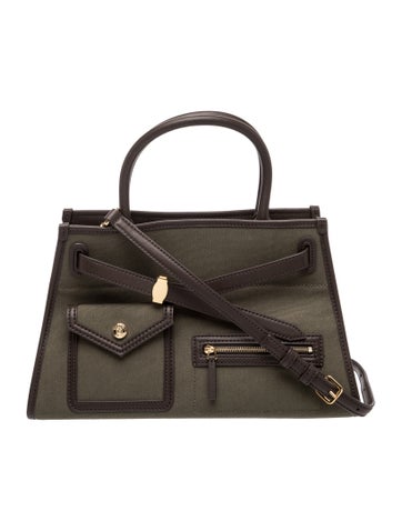 Leather Top Handle Bag