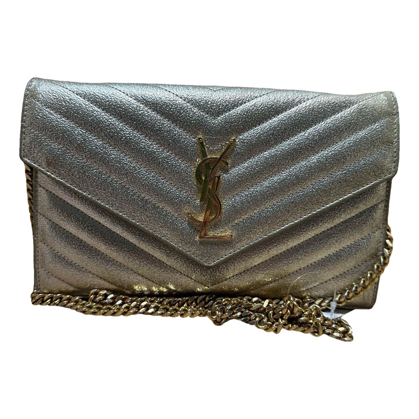 Portefeuille enveloppe leather handbag