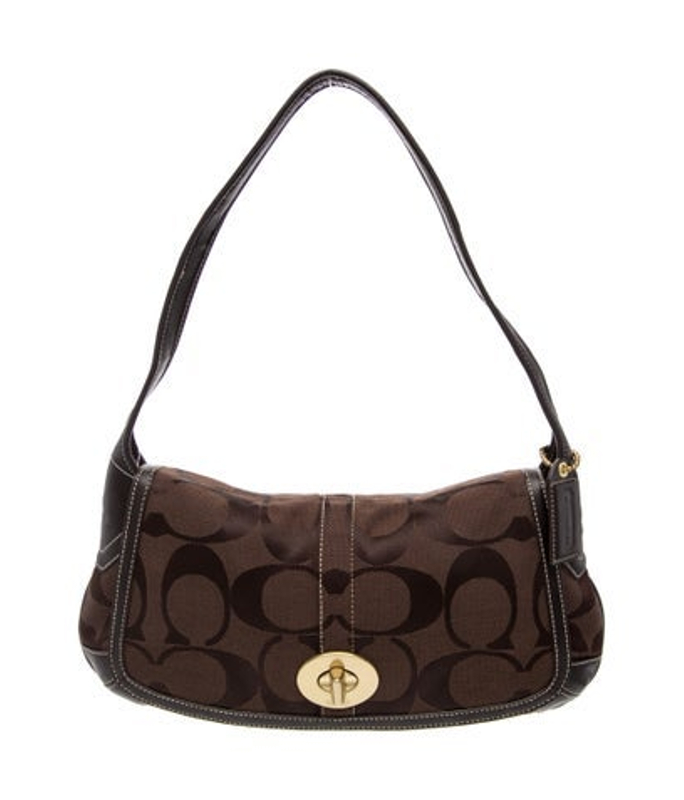 Coach Canvas Shoulder Bag