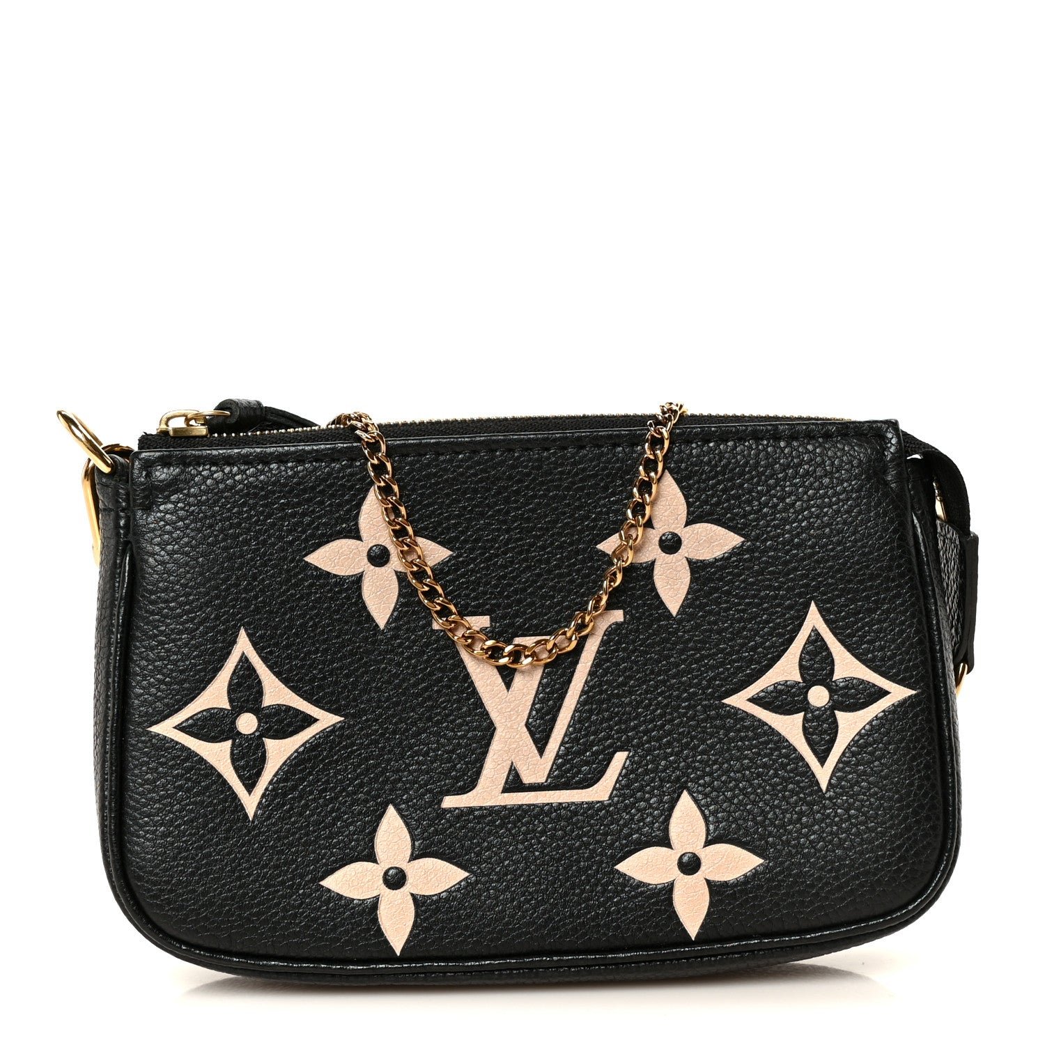 Louis Vuitton Empreinte Monogram Giant Mini Pochette Accessories Black