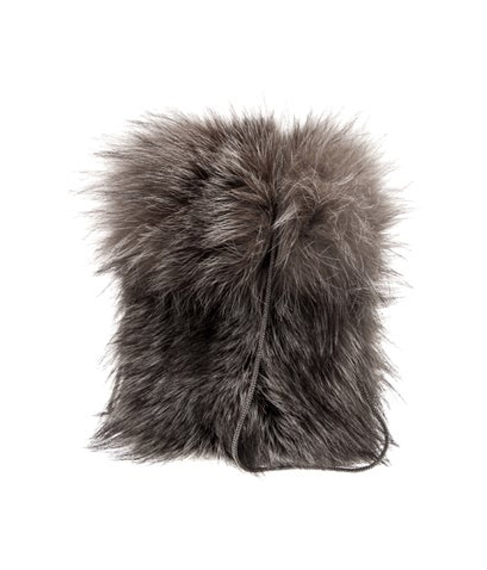 Brunello Cucinelli Cucinelli Fur Shoulder Bag