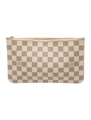 Damier Azur Neverfull Pouch