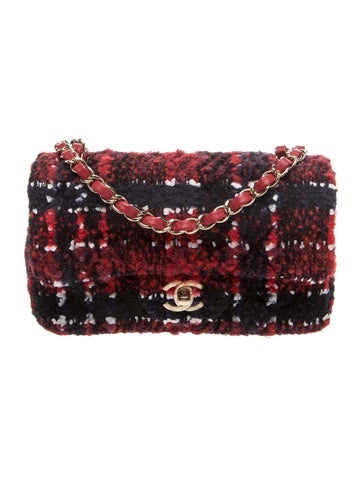 Classic Tweed Rectangular Mini Flap Bag