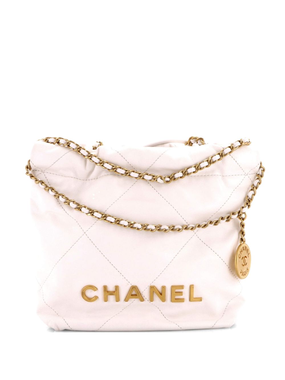 22 Chain Hobo Quilted Calfskin Mini crossbody bag