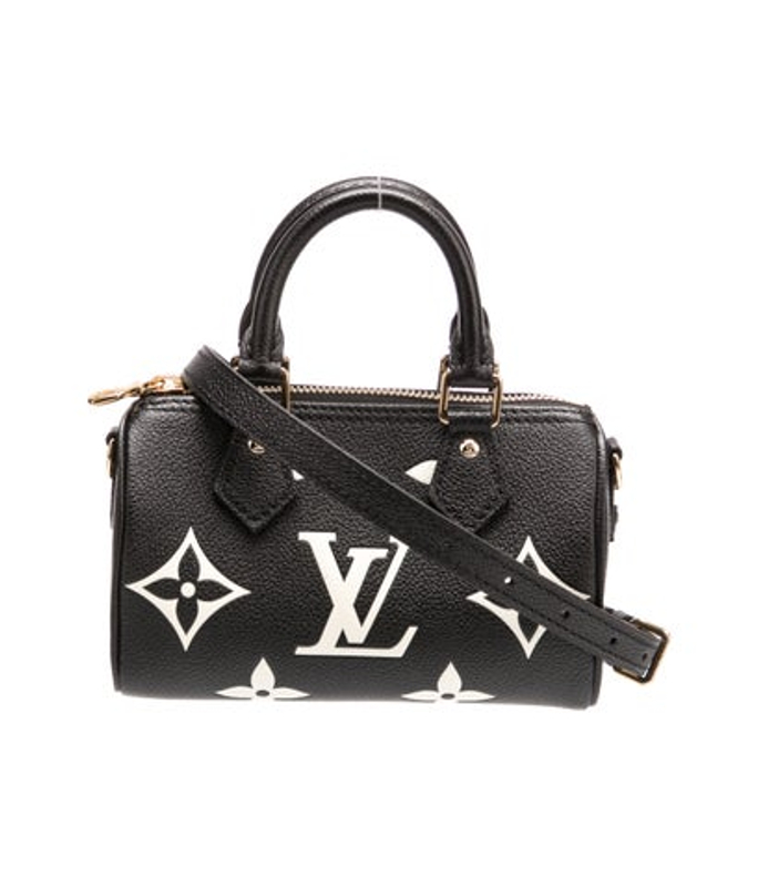 Louis Vuitton Vuitton Monogram Giant Speedy Bandouliere Nano