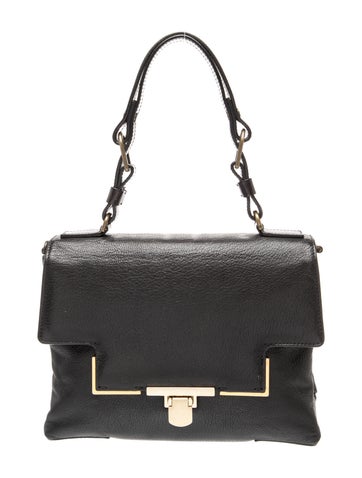 Leather Top Handle Bag