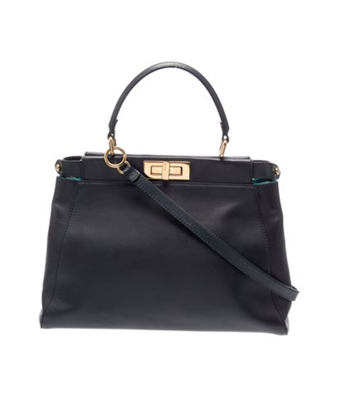 Fendi Leather Peekaboo Large