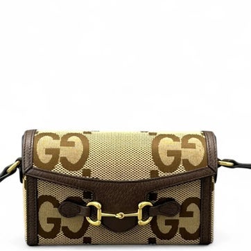 Canvas Horsebit 1955 Crossbody Mini
