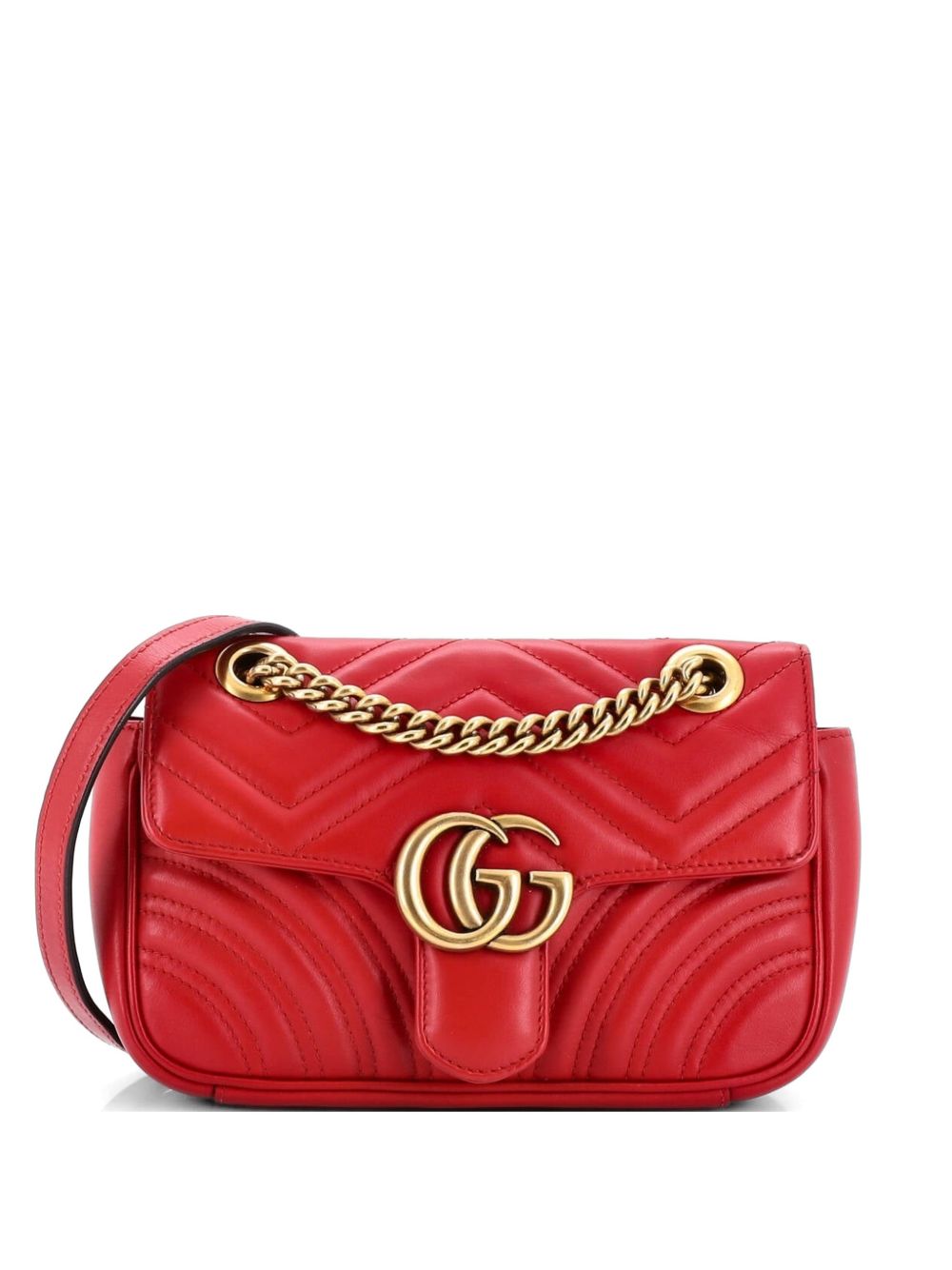 GG Marmont Flap Bag Matelasse Leather Mini crossbody bag