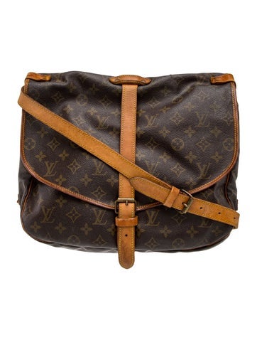 LV Monogram Saumur 35 Vintage