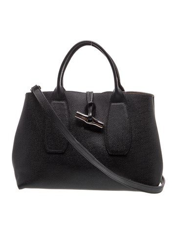 Leather Top Handle Bag