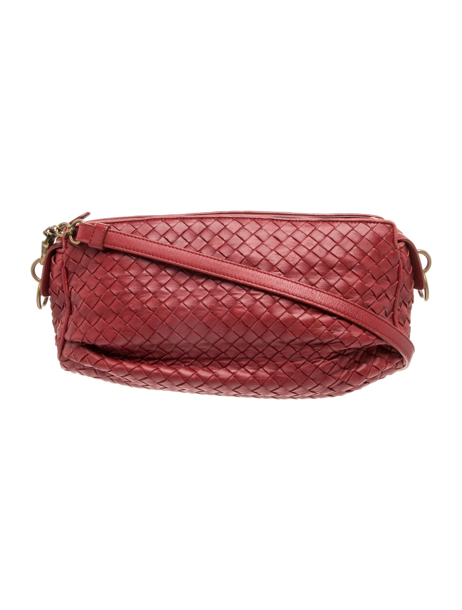 Intrecciato Crossbody Bag Vintage
