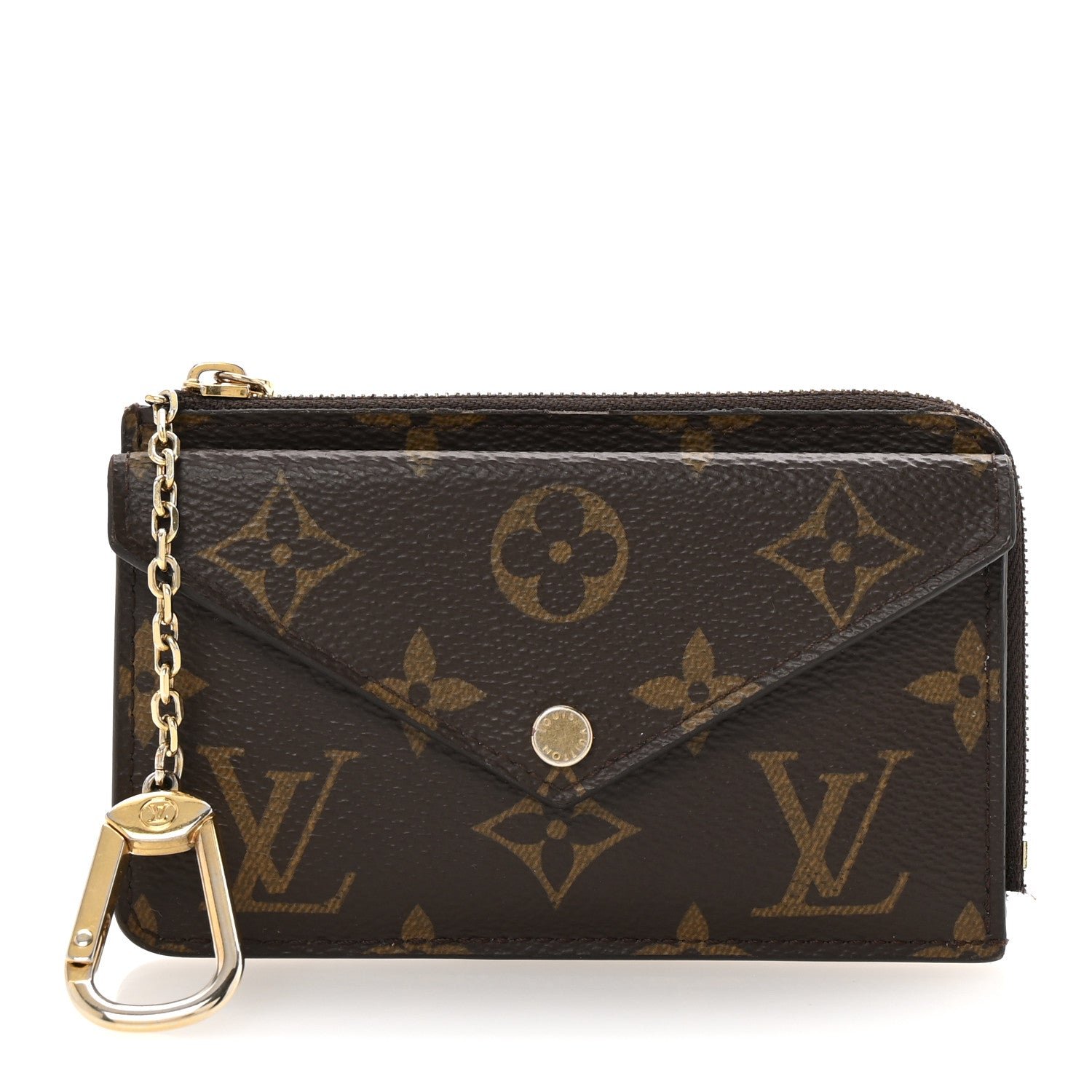 Louis Vuitton Monogram Recto Verso Card Holder Black