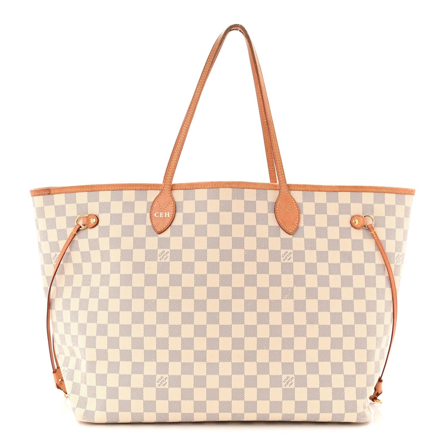 Louis Vuitton Louis Vuitton Damier Azur Neo Neverfull GM Rose Ballerine