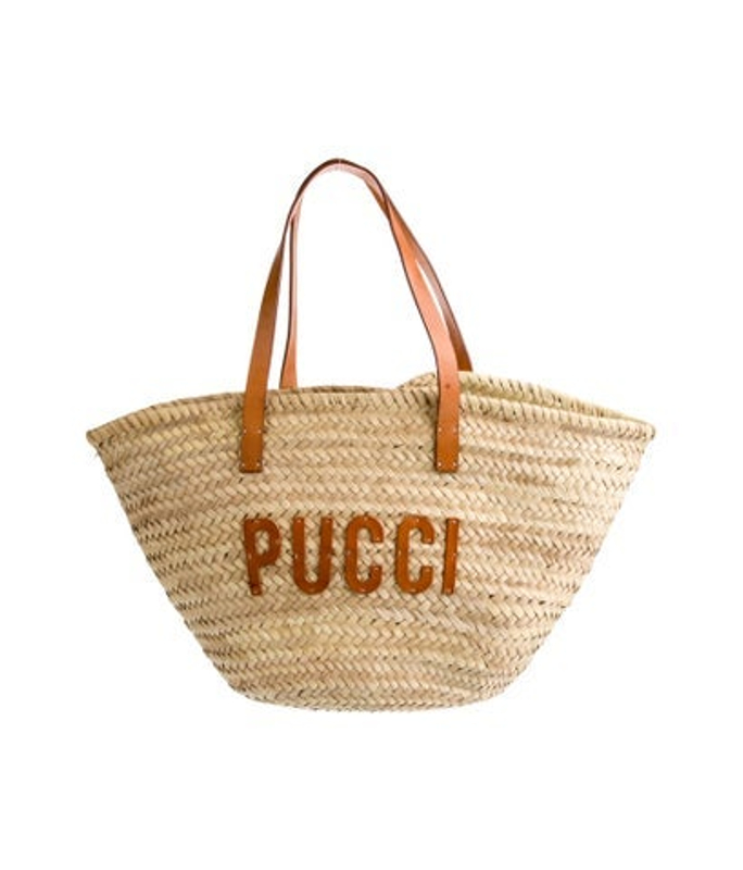 Emilio Pucci Pucci Straw Tote
