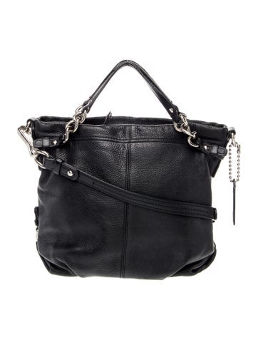 Leather Top Handle Bag