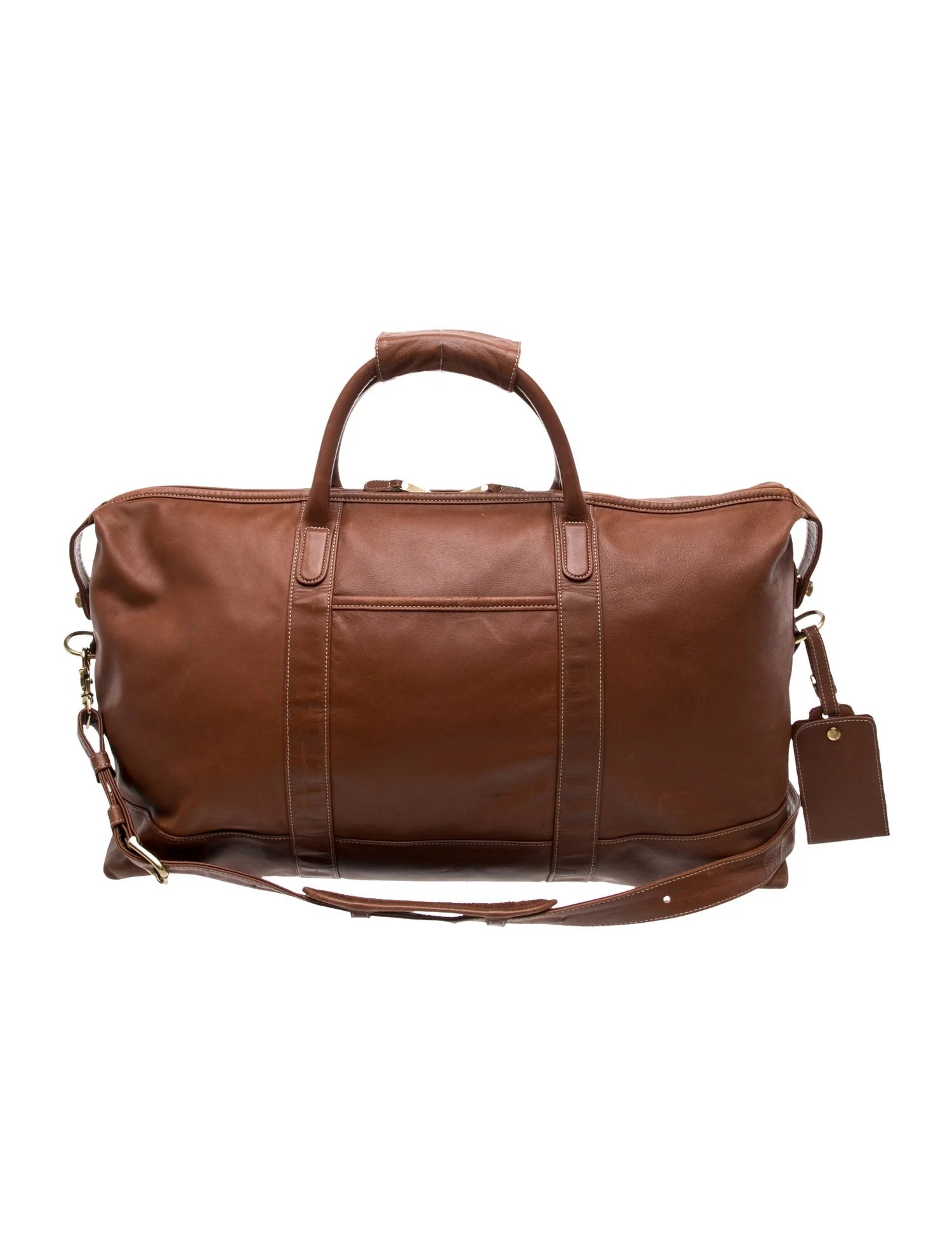 Leather Weekender Bag