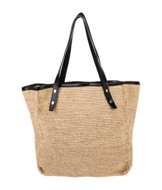 Rag & Bone Bone Raffia Tote