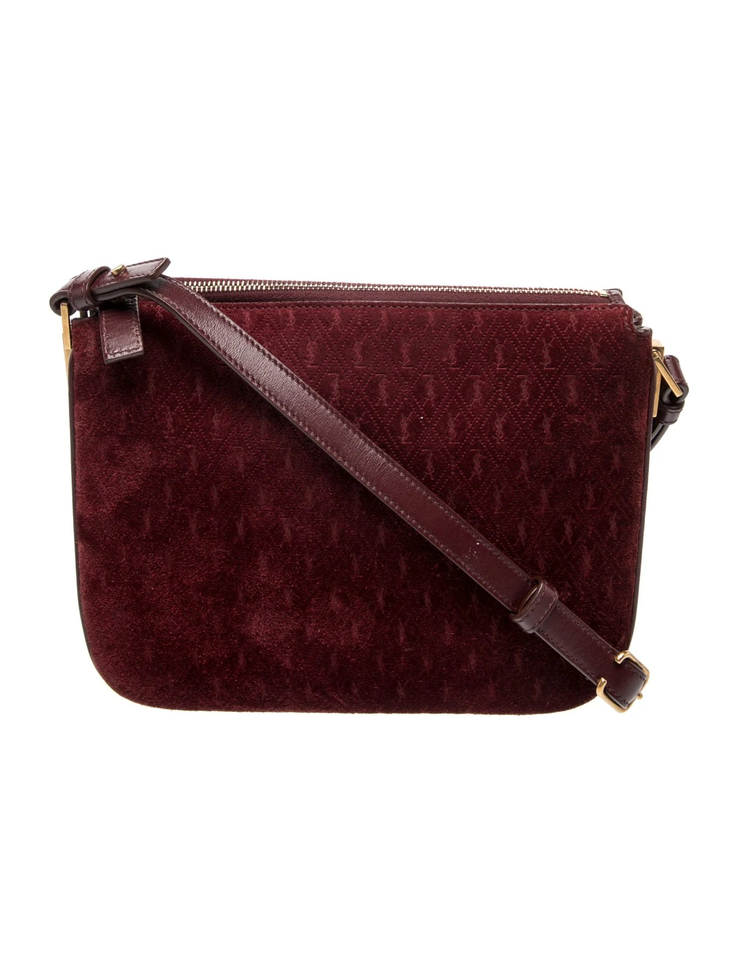 Suede Crossbody Bag