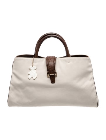 Leather Top Handle Bag
